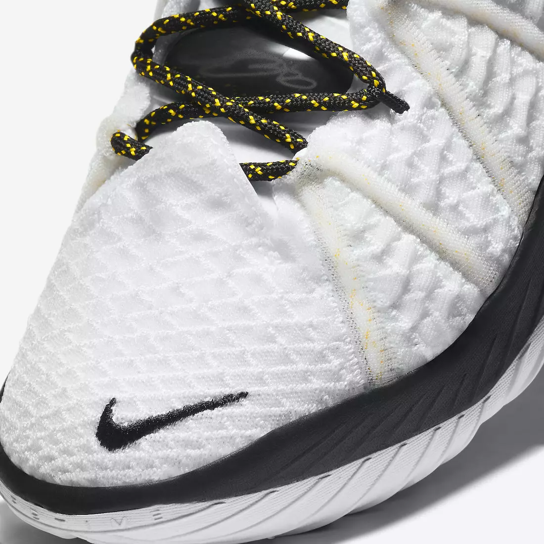 Nike LeBron 18 Home Blanc Amarillo Negre CQ9283-100 Data de llançament