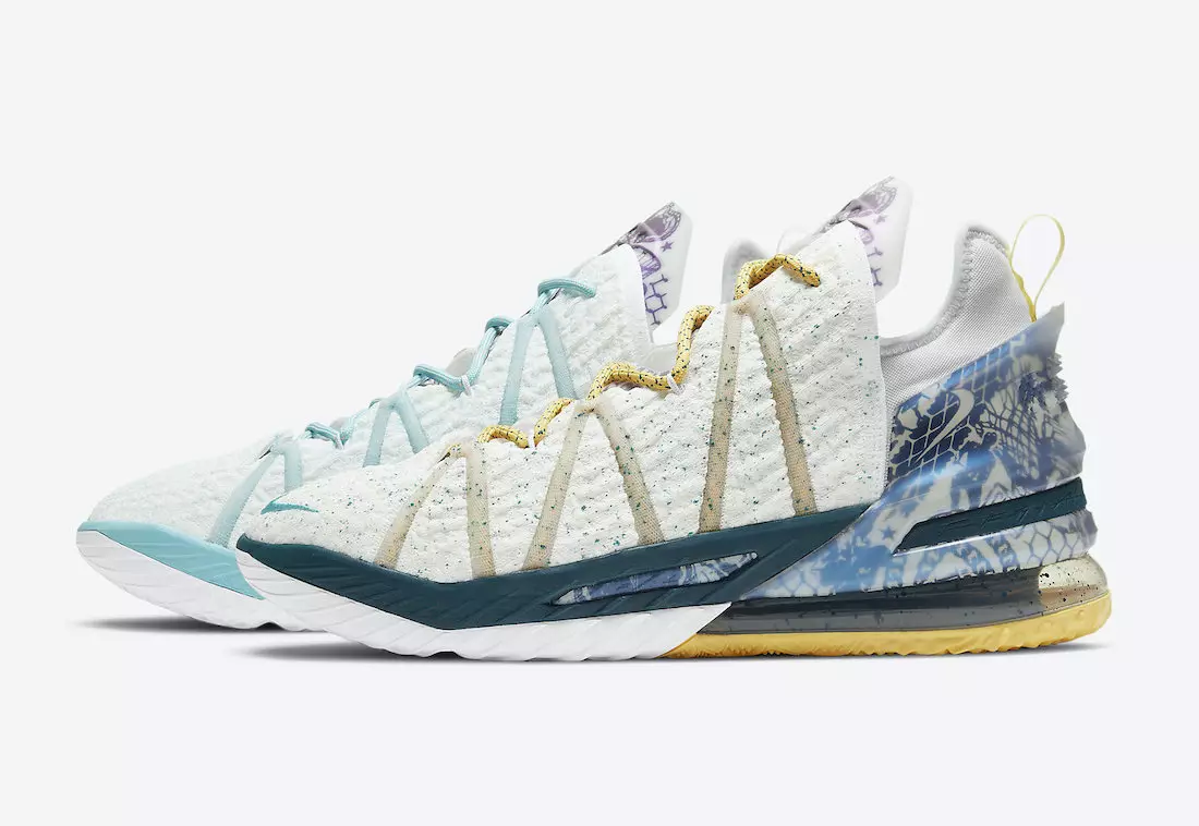 Nike LeBron 18 Reflections Flip DB8148-100 Датум на издавање