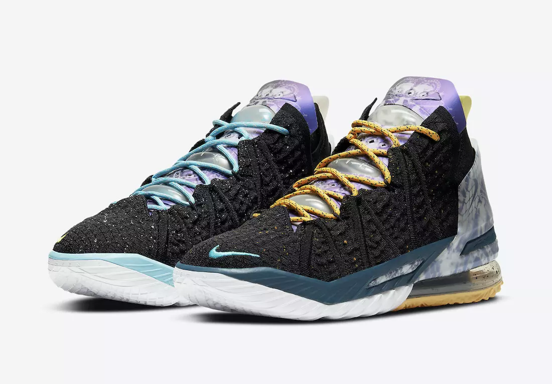 Nike LeBron 18 Yansımalar DB8148-003 Çıkış Tarihi