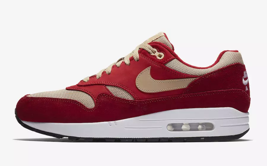 atmos Nike Air Max 1 Rojas Curry 908366-600