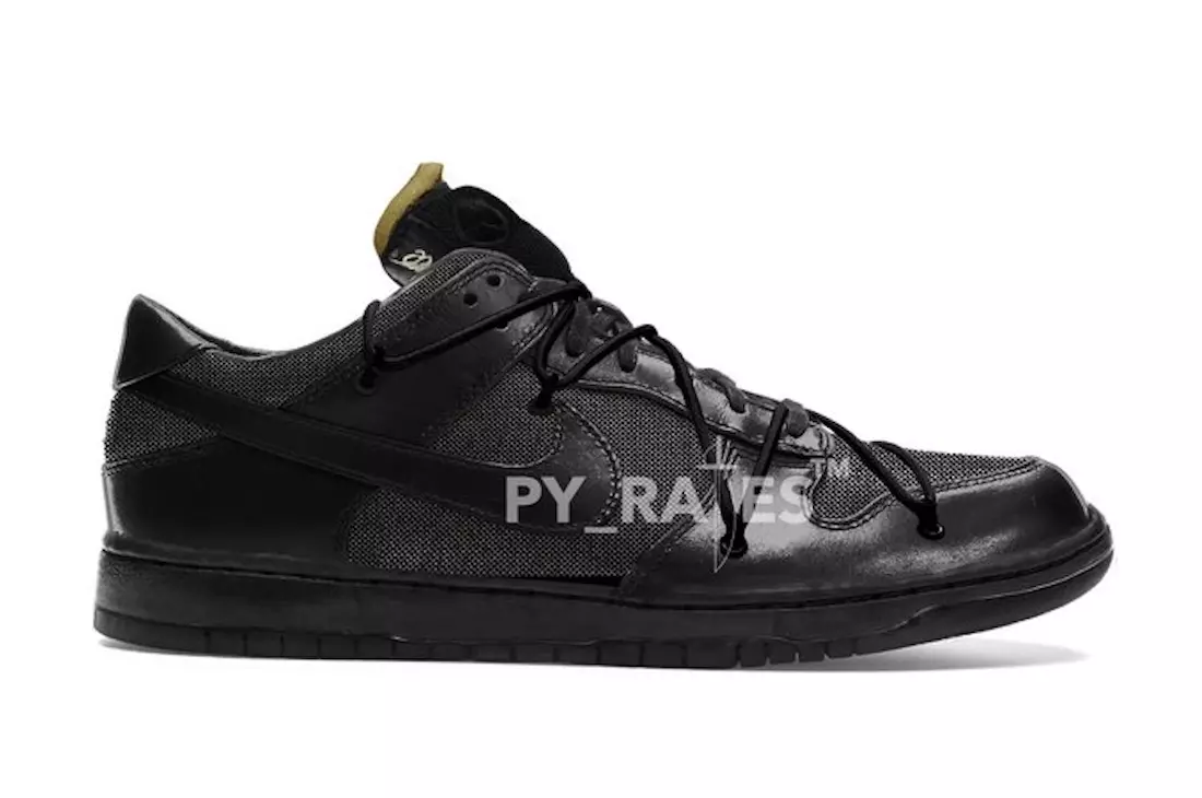 Off-White Nike Dunk Low Black Datum vydání