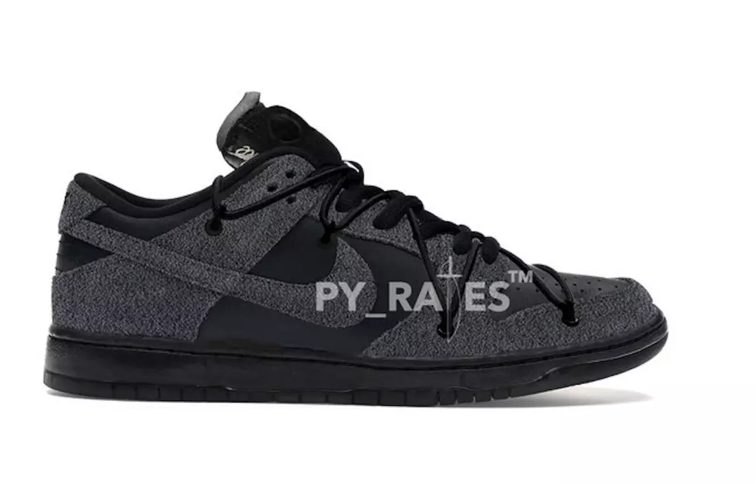 Off-White Nike Dunk Low Black Datum vydání