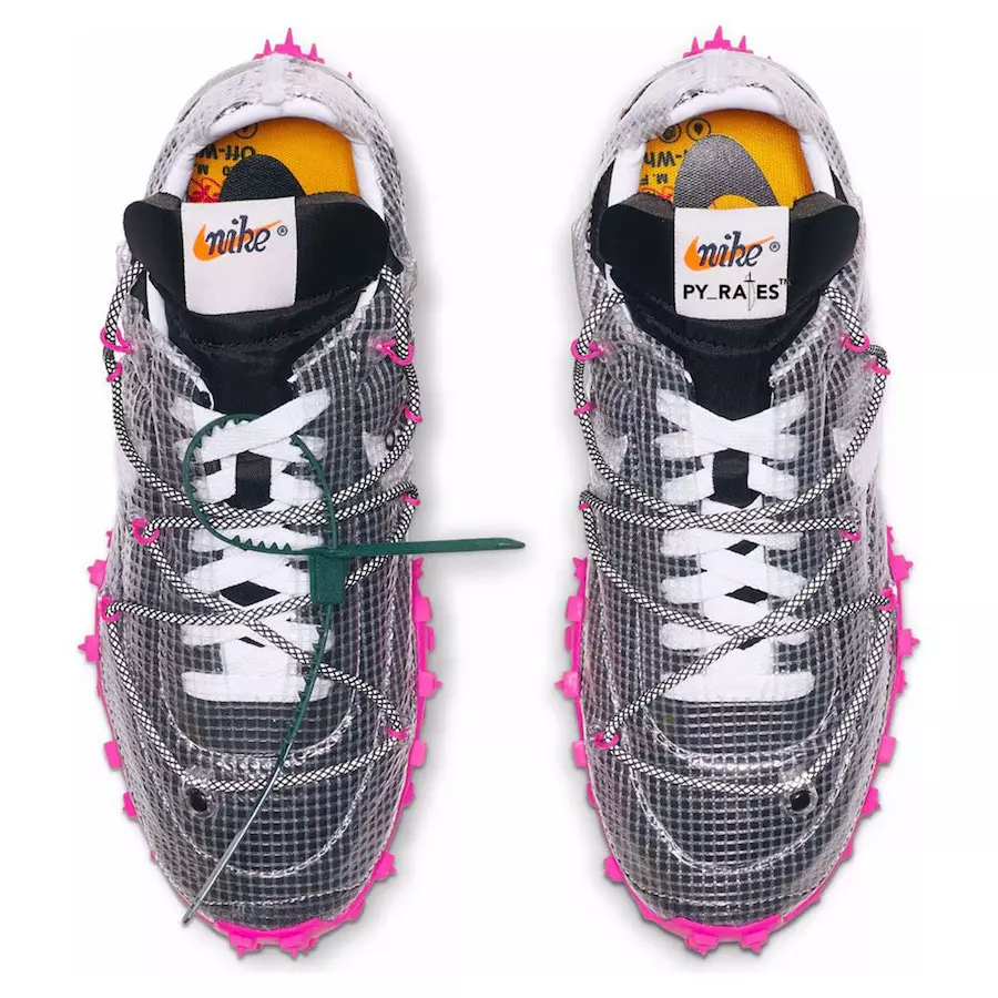 Off-White x Nike Waffle Racer Fuchsia Release Datum