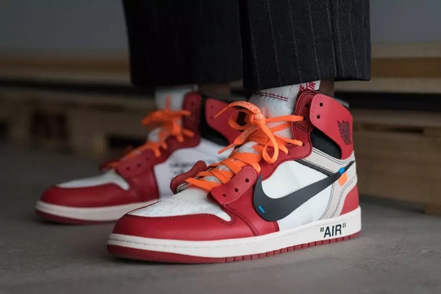 Pantoful Air Jordan 1 al anului de la Virgil Abloh