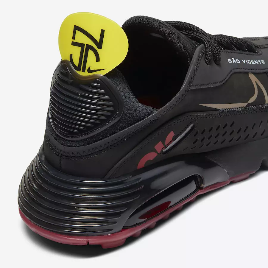 Neymar Jr Nike Air Max 2090 Black CU9371-001 Išleidimo data