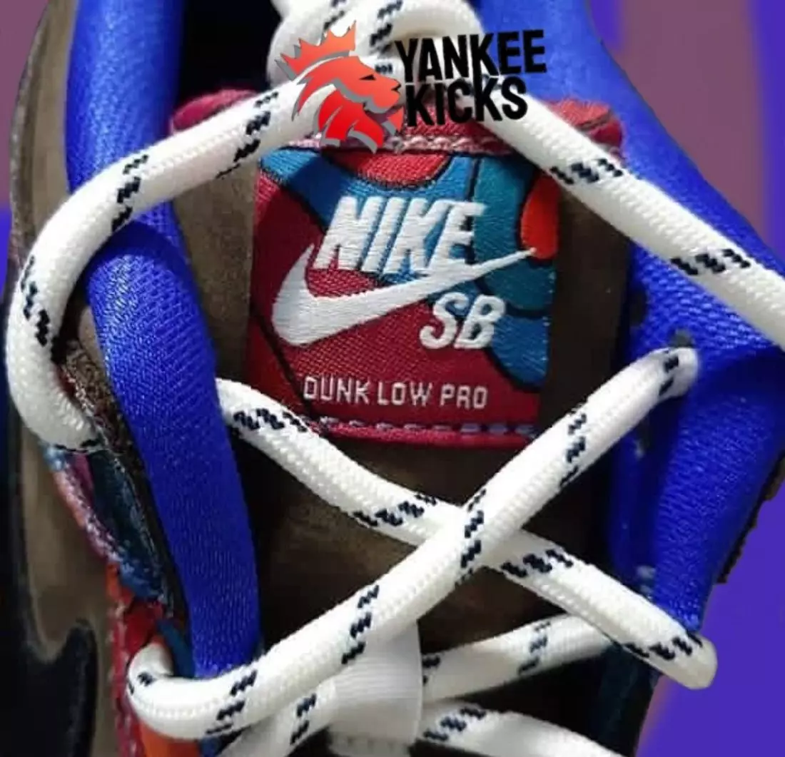 Parra Nike SB Dunk နိမ့်နမူနာ ဖြန့်ချိမှု အချက်အလက်