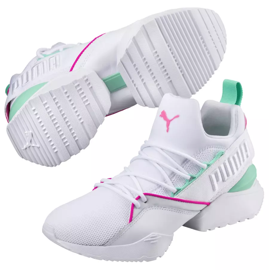 PUMA Muse Maia Street Knockout Pin Biscay Green