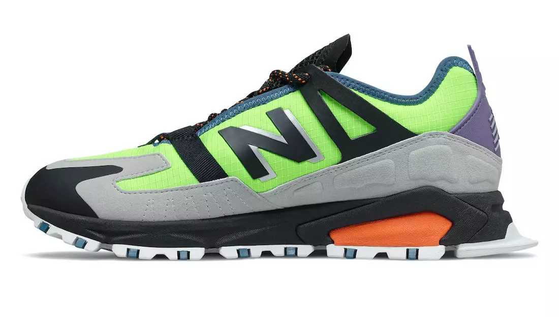 New Balance X-Racer Trail Energy Lime تاريخ إصدار الجير