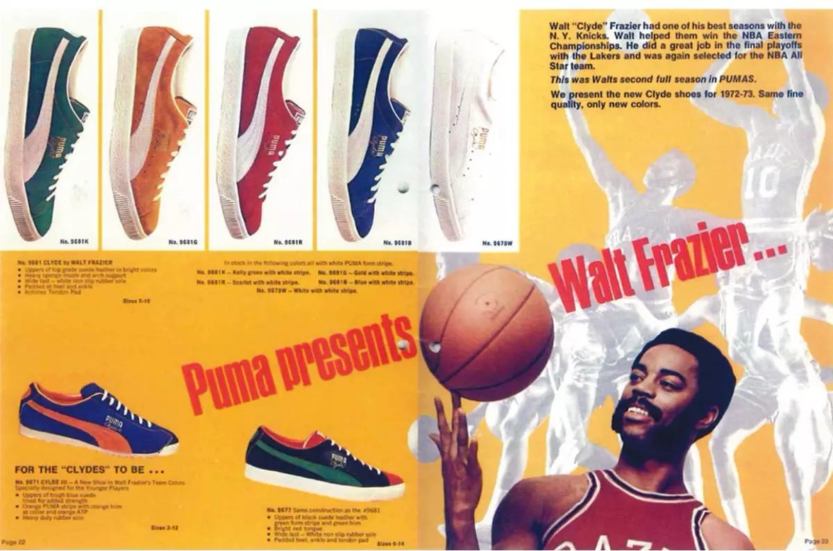 PUMA Walt Clyde Frazier elinikäinen sopimus