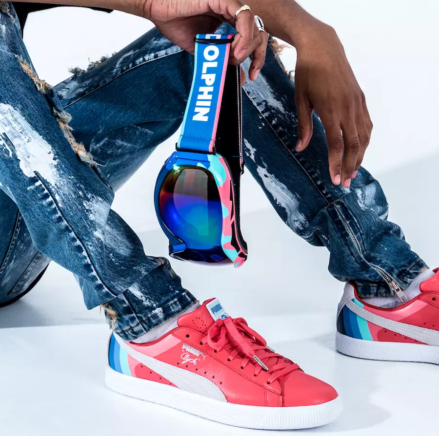 Pushti delfin x PUMA Clyde to'plami