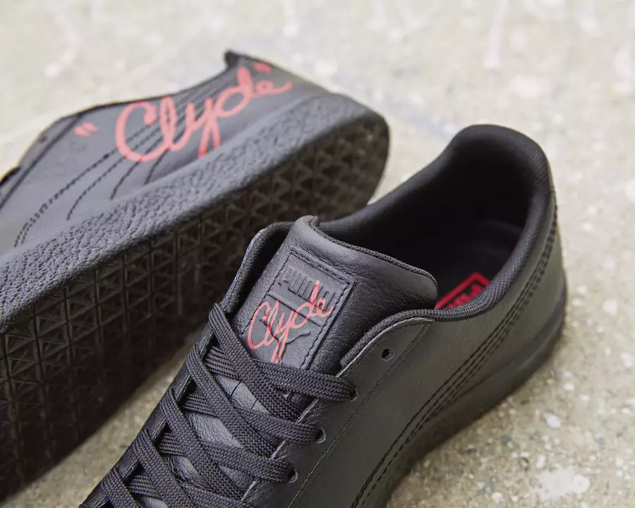 PUMA Clyde Signature შავი წითელი გამოშვების თარიღი