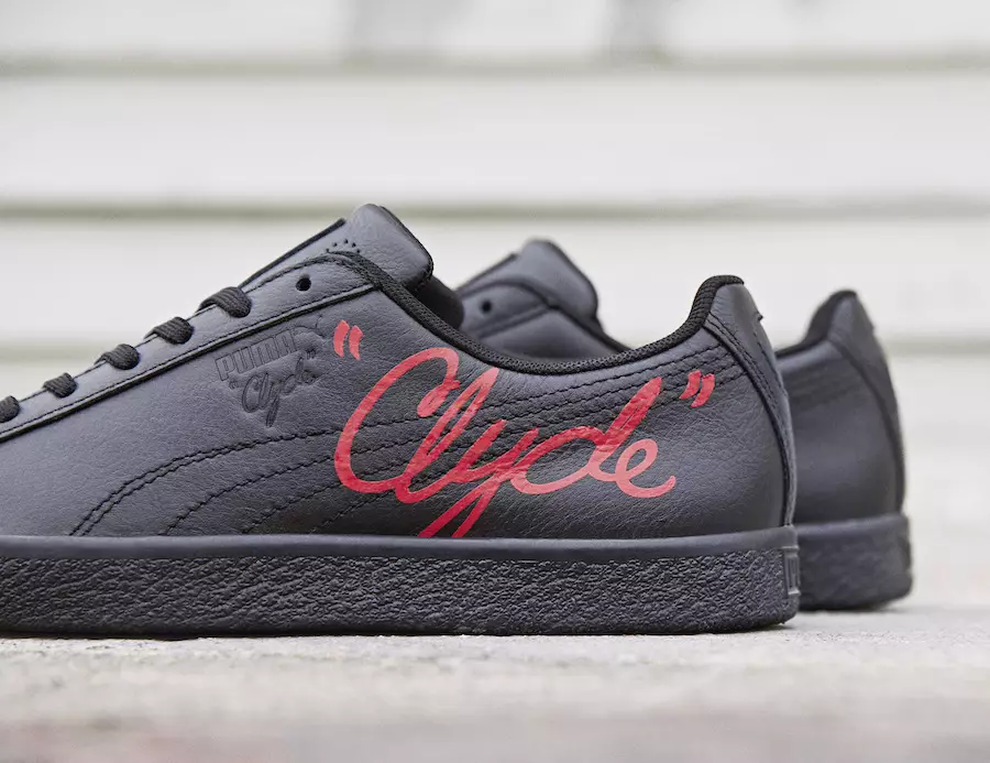 Firma PUMA Clyde Nero Rosso Data di rilascio