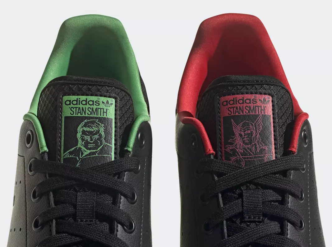 Тор і Халк з Marvel атрымалі ўласныя adidas Stan Smith 1685_1