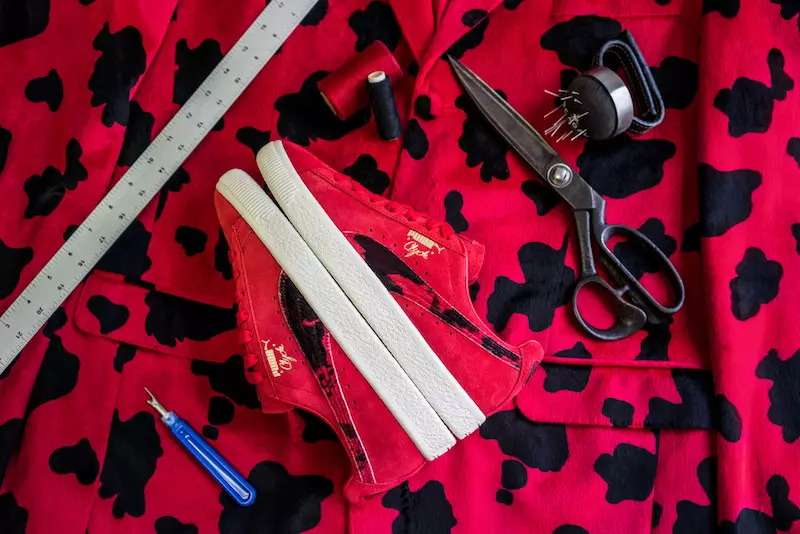 Packer Shoes x PUMA Clyde Cow Suits Pack