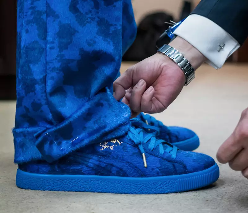 Bróga Pacálaí x PUMA Clyde Cow Suits Pack