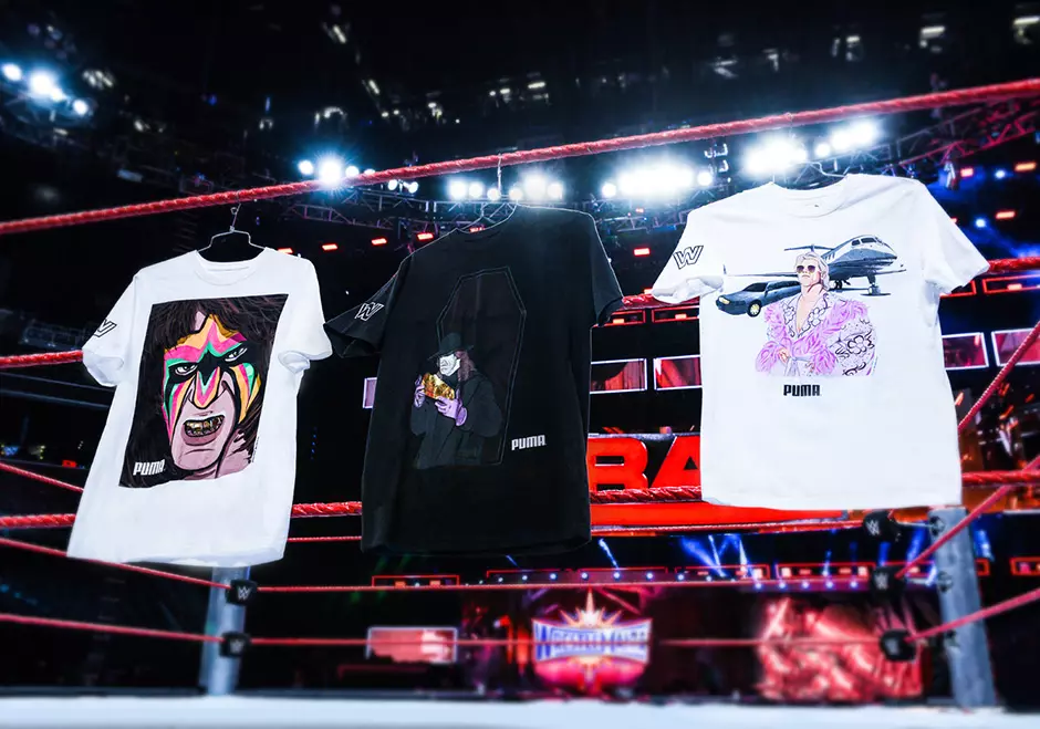 WWE fótaskápur PUMA Clyde pakki