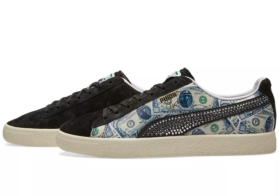 tênis mita x PUMA Clyde $ 1.000 Bill