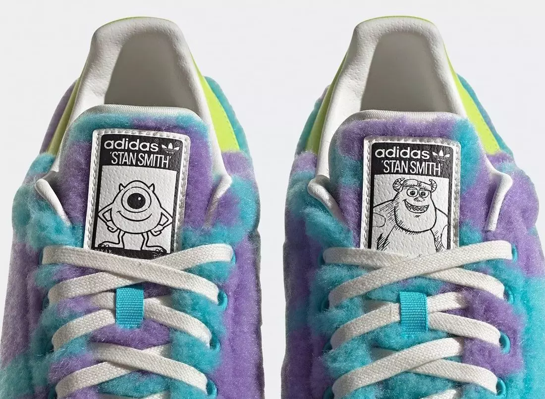 „Monsters Inc.“ Mike'as ir Sulley įsigyja savo „Adidas“ Stan Smith