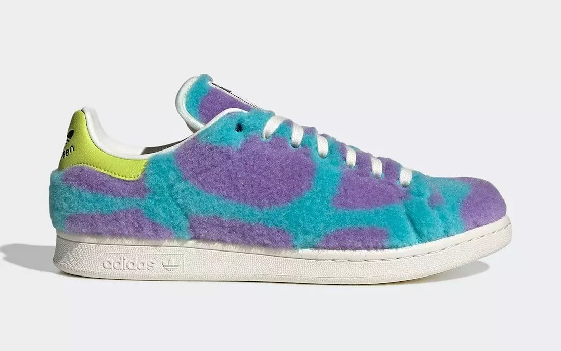 Monsters Inc Pixar adidas Stan Smith Майк Sulley GZ5990 Чыгуу датасы