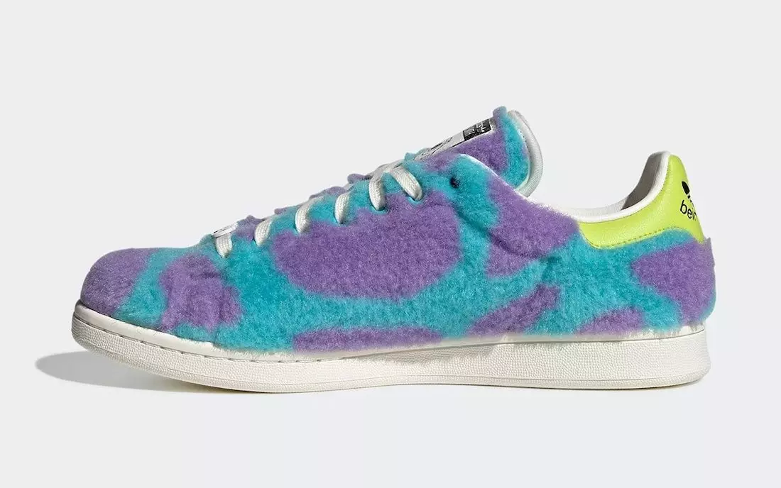 Monsters Inc Pixar Adidas Stan Smith Mike Sulley GZ5990 išleidimo data