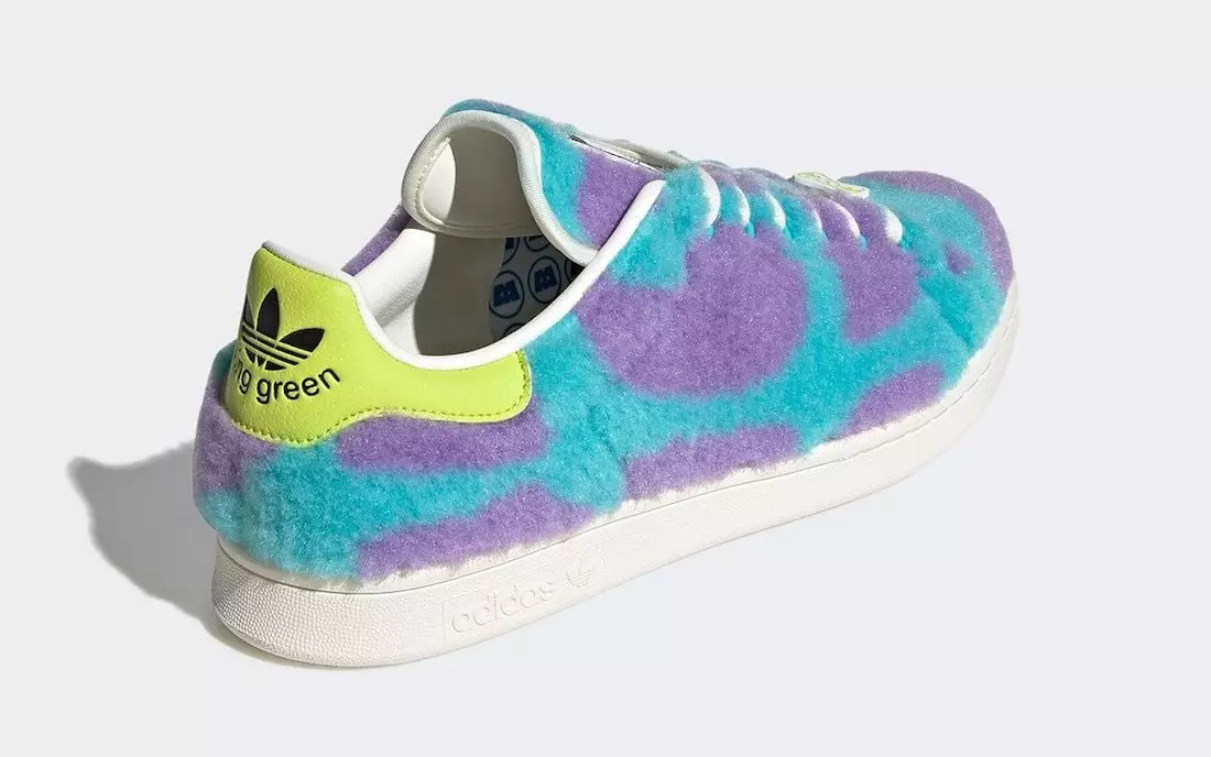 Monsters Inc Pixar adidas Stan Smith Mike Sulley GZ5990 Çıkış Tarihi