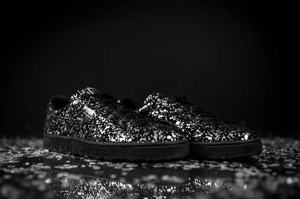 PUMA Suede Splatter Μεταλλικό