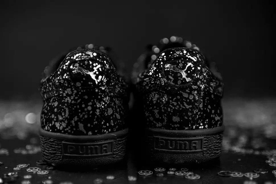 PUMA Suede Splatter Metallic