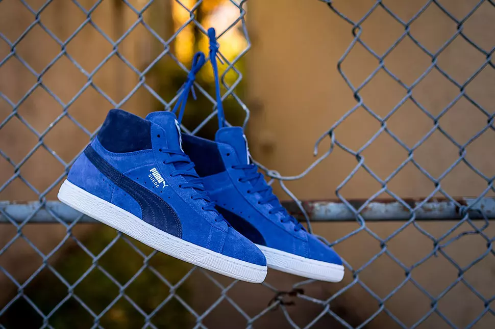 PUMA Süet Mid Classic Limonges