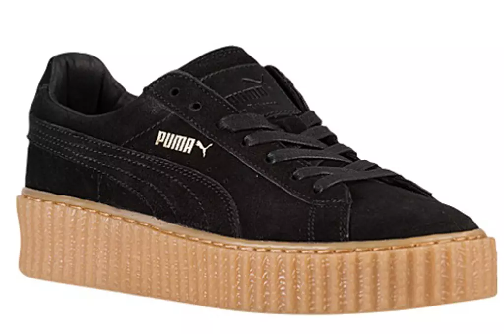 Rihanna PUMA Mocka Crepper Svart Havregryn