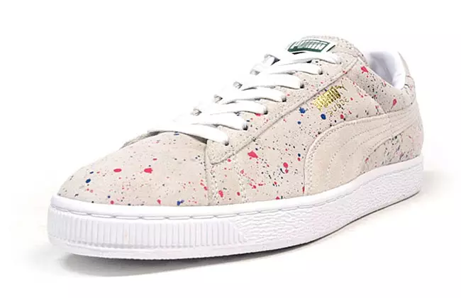 Salpicadura de pintura clásica Puma Suede