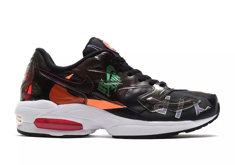 atmos Nike Air Max2 Light Nero Alternativa CI5590-001 Data di rilascio