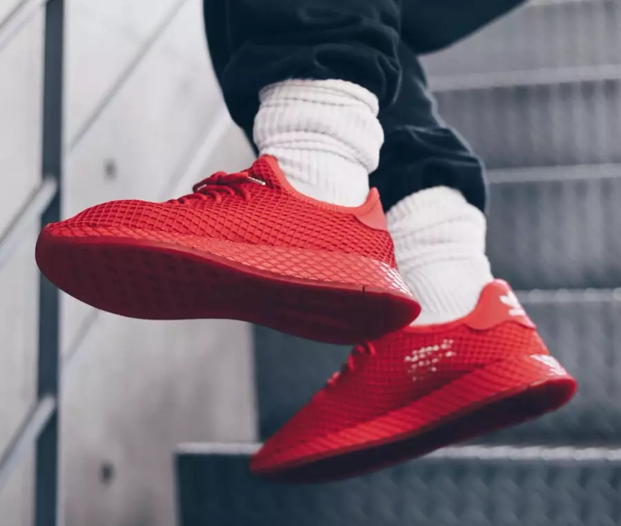 atmos adidas Deerupt Red G27330 Датум на издавање