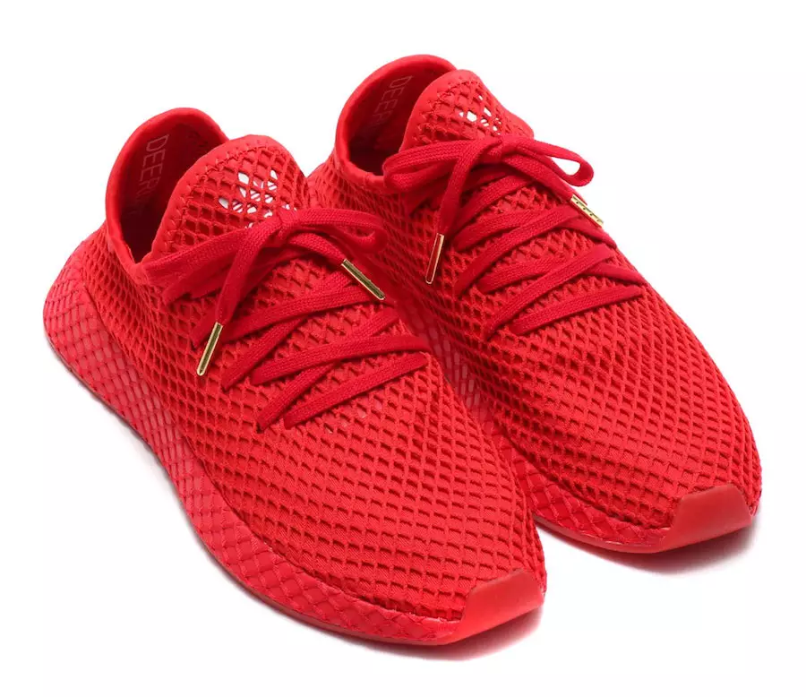 אַטמאָס אַדידאַס Deerupt Red G27330 מעלדונג טאָג