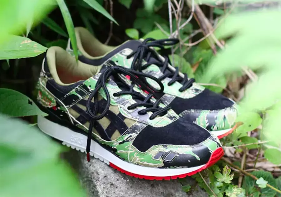 atmos x ASICS Gel Lyte III Tiger Camo תאריך שחרור