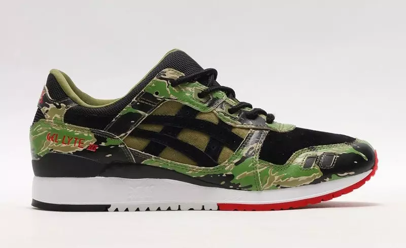 atmos x ASICS Gel Lyte III Tiger Camo Датум на издавање