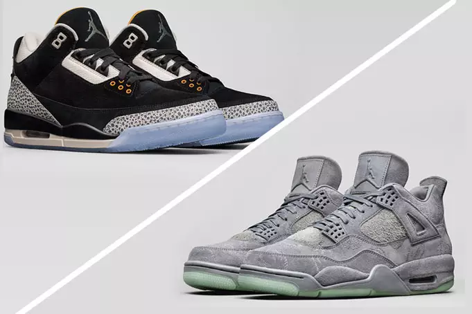 Komunitní anketa: Atmos x Air Jordan 3 nebo KAWS x Air Jordan 4?