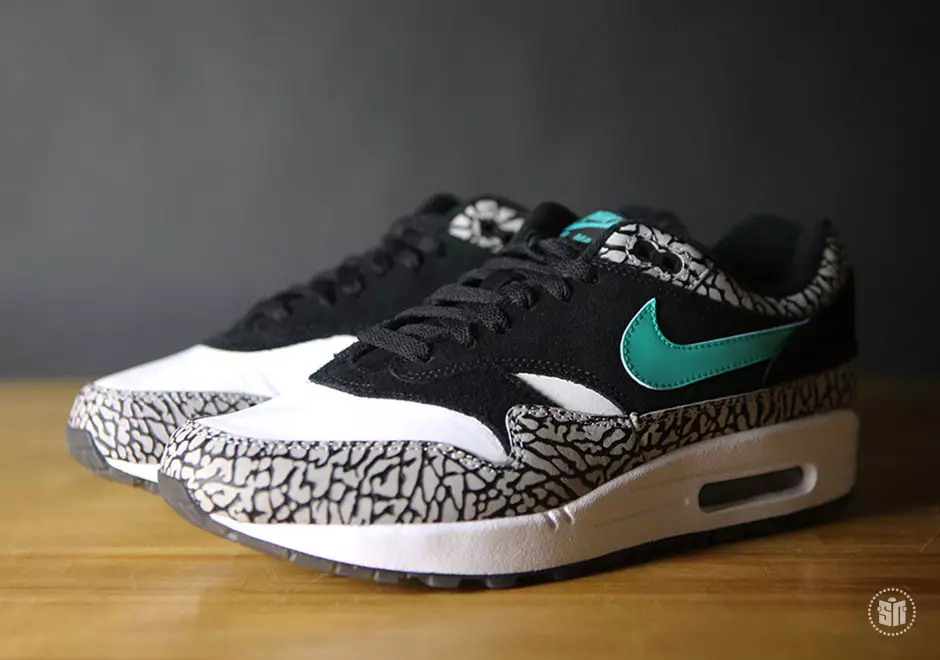 atmos Nike Aeir Max 1 Pacáiste Jordan