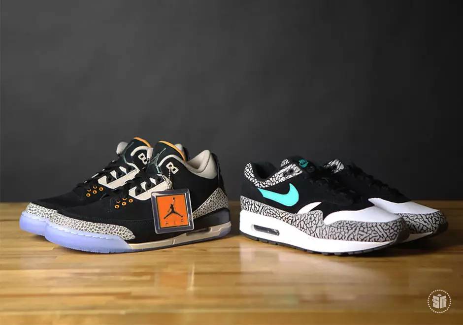 atmos Air Jordan 3 Air Max 1 Pack Data Rilaxx