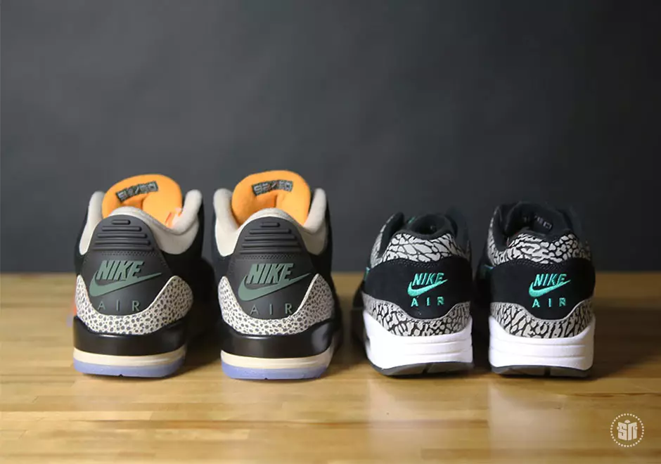 atmos Air Jordan 3 Air Max 1 Pack Ngày phát hành