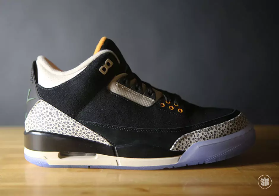 atmos Air Jordan 3 Safari басып шығару