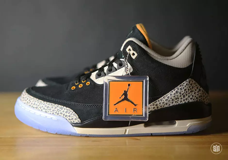 atmos Air Jordan 3 Safari басып шығару