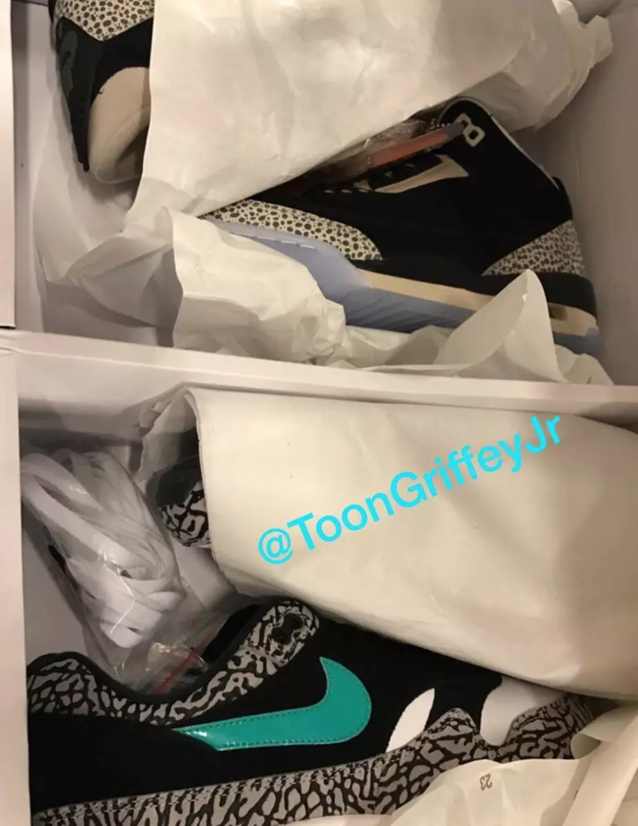 Air Jordan 3 x Air Max Atmos Pack Թողարկման ամսաթիվ