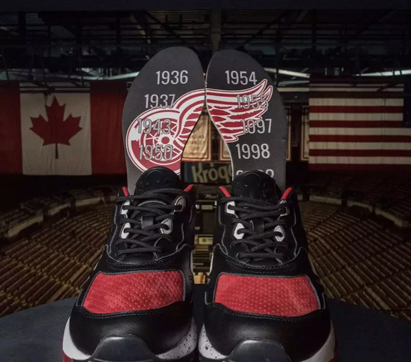 Lastik Yakma x Detroit Red Wings x Reebok Bolton