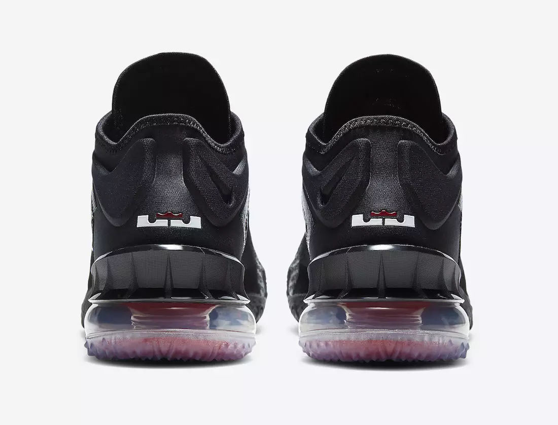 Ngày phát hành Nike LeBron 18 Low Black University Red CV7562-001