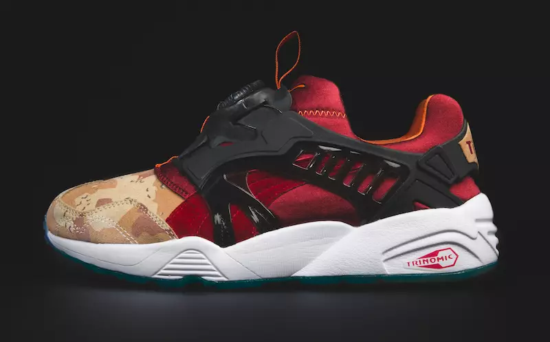 Dáta Eisiúna Duisce PUMA Diosca Blaze Desert Dusk