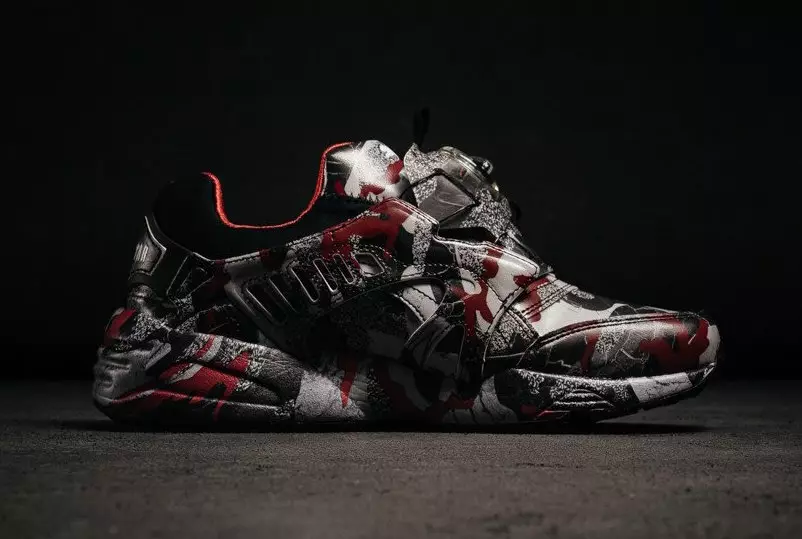 Trapstar x PUMA Disk Blaze Camo Barb Kiraz