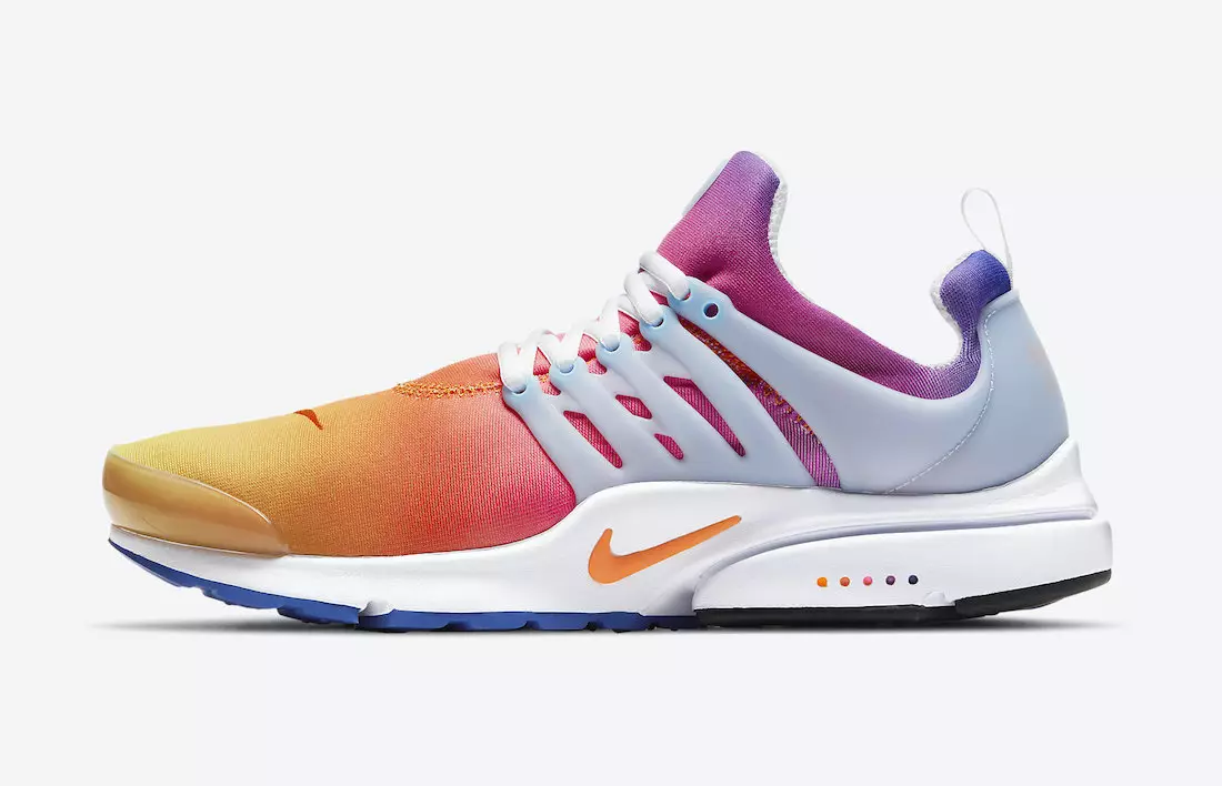 Data de lançamento Nike Air Presto Sunrise CJ1229-700