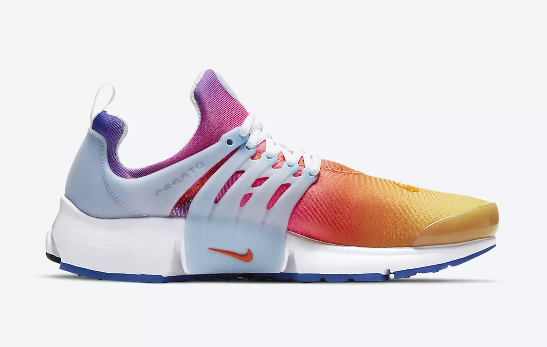 Data de lançamento Nike Air Presto Sunrise CJ1229-700