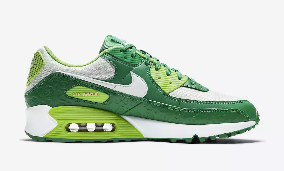 Nike Air Max 90 St Patricks Day 2021 DD8555-300 Udgivelsesdato