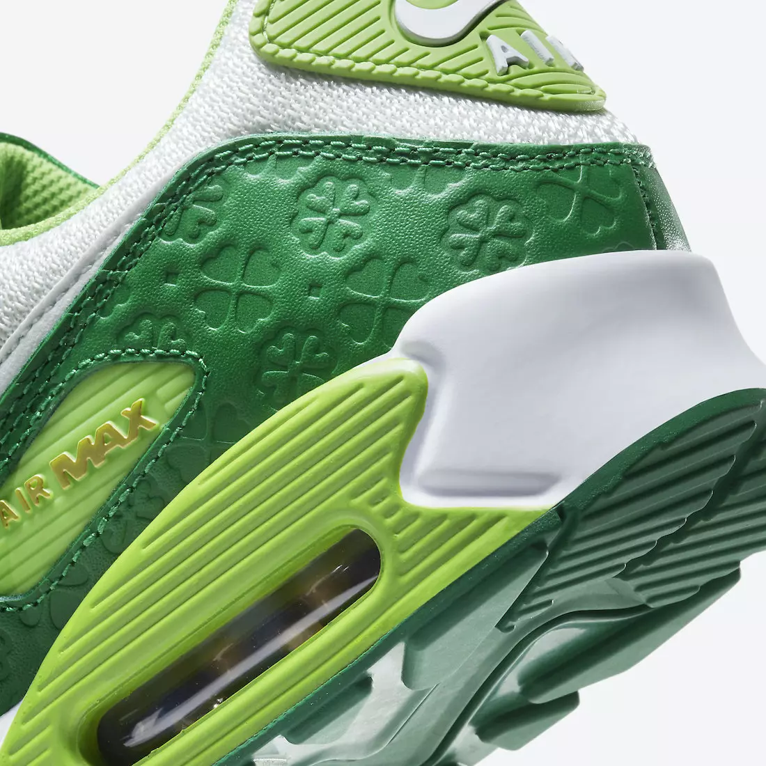 Nike Air Max 90 Сент-Патрик күнү 2021 DD8555-300 Чыгарылган күнү